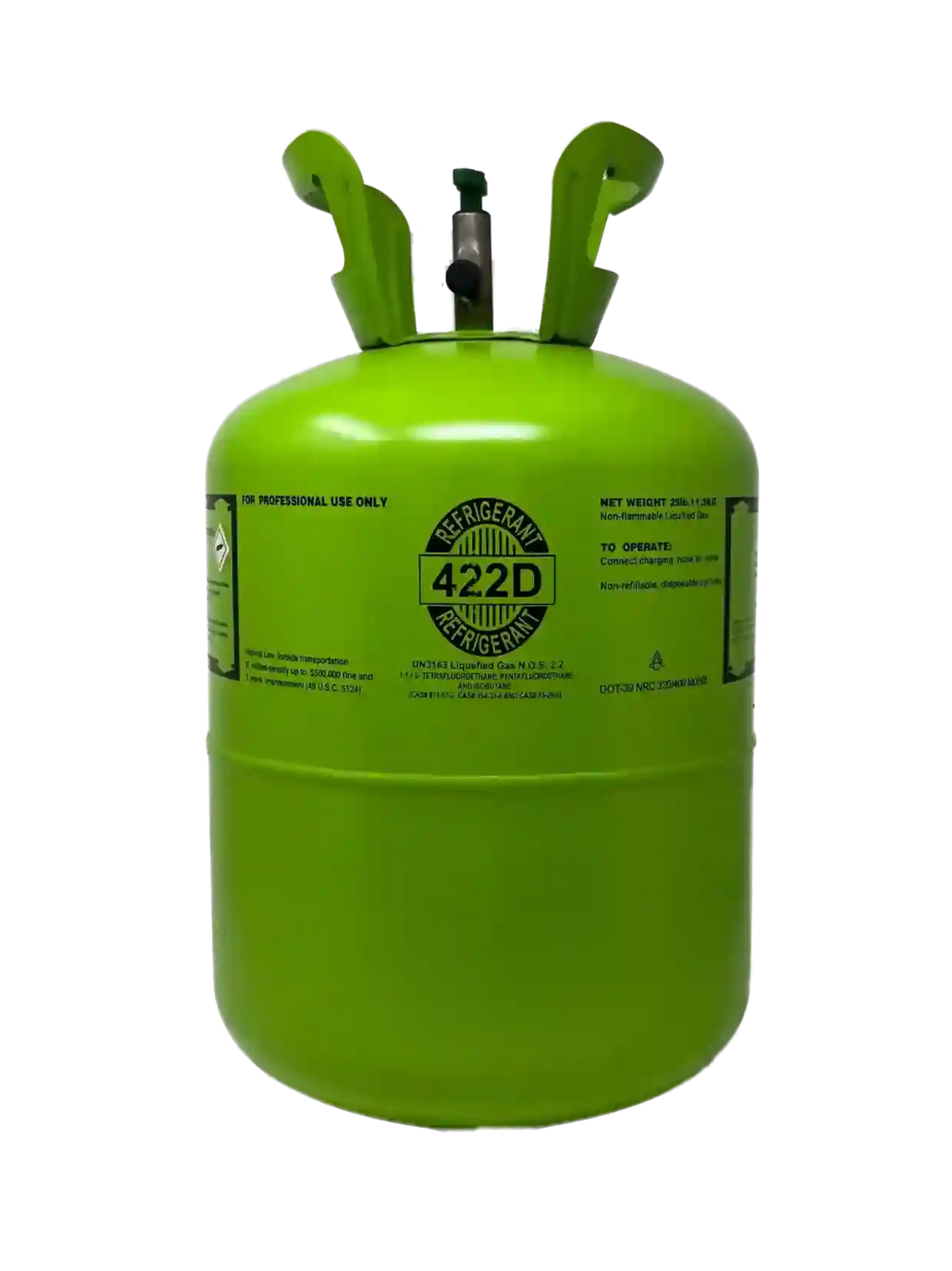 25 lbs R-422D Refrigerant