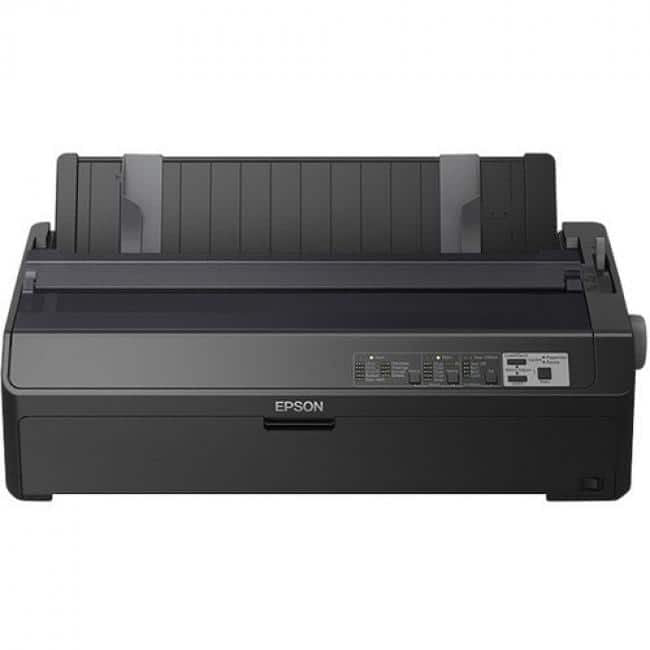 Epson – LQ-2090II 24-pin Dot Matrix Printer – Monochrome – Energy Star – 550 cps Mono – 3.90″ , 4″ Width x 16.50″ , 22″ – Unknown
