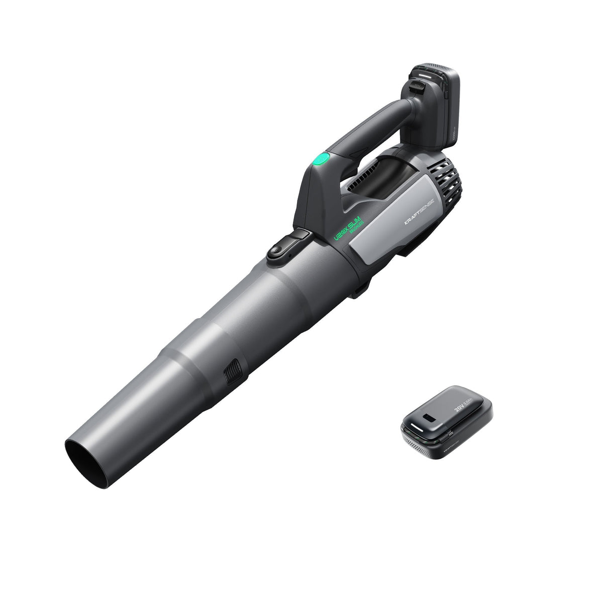 Kraftsense Slim 20V 2.0Ah Cordless Brushless Leaf Blower