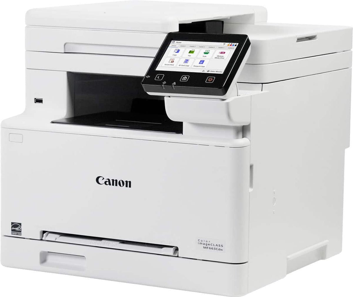 Canon – imageCLASS MF665Cdw Wireless Duplex Color All-In-One Laser Printer with Fax and 50-Sheet ADF – White