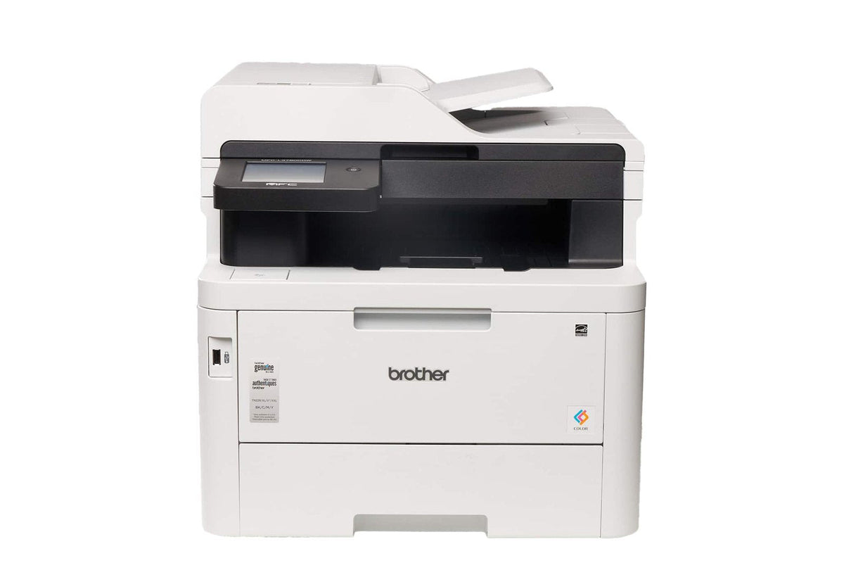 Brother – MFC-L3780CDW Wireless Digital Color All-in-One Printer with Laser Quality Output, Great for Business – White