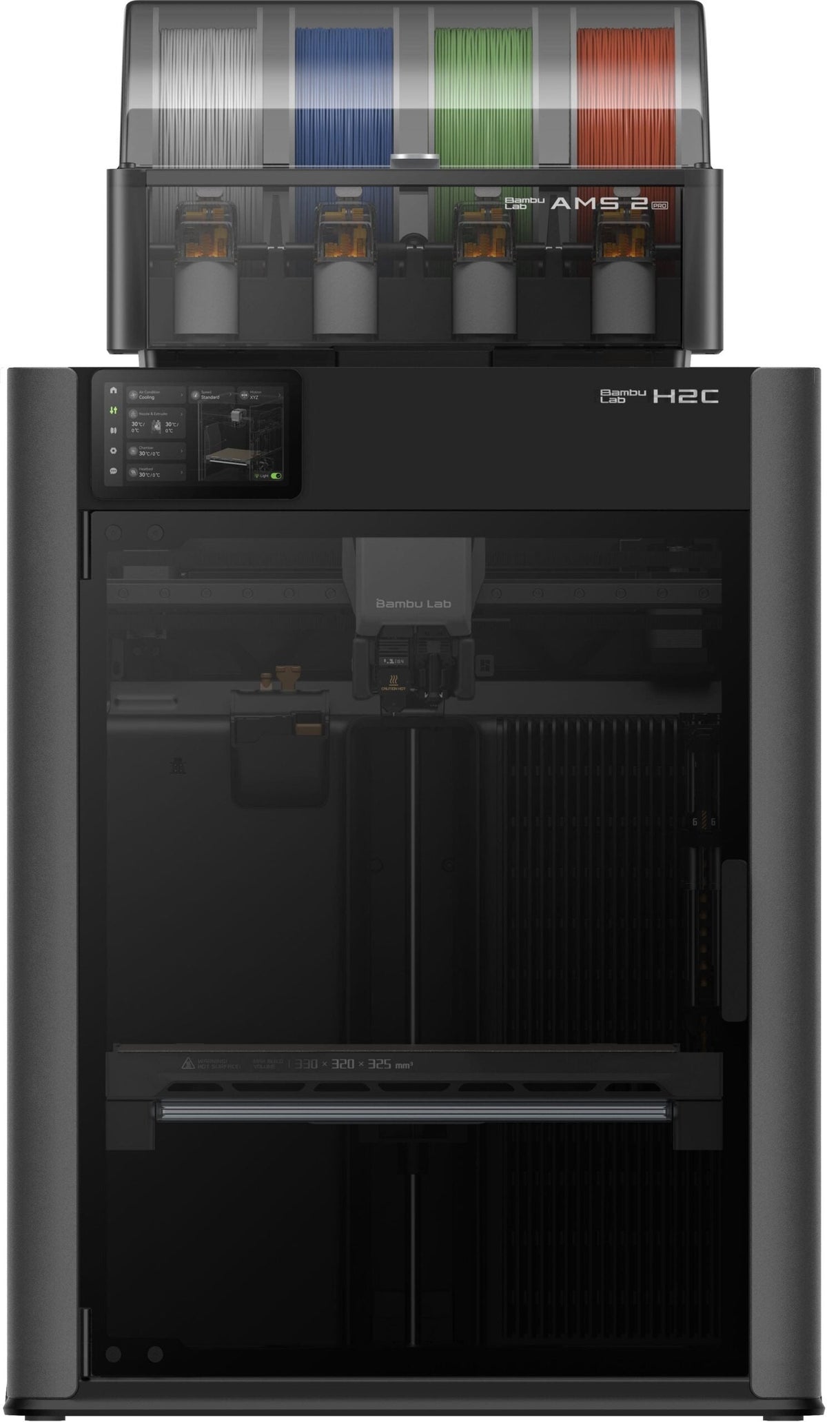 Bambu Lab – H2C AMS Combo 3D Printer – Gray