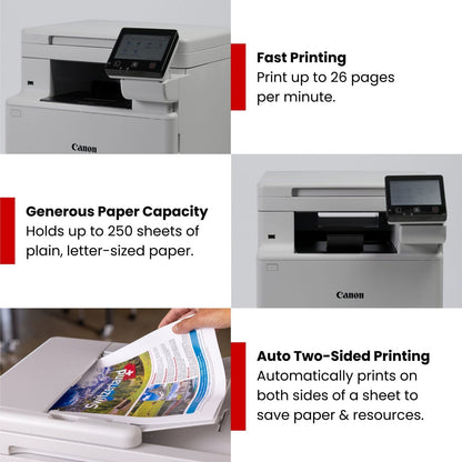 Canon – imageCLASS MF662Cdw  Wireless Duplex All-In-One Color Laser Printer – White