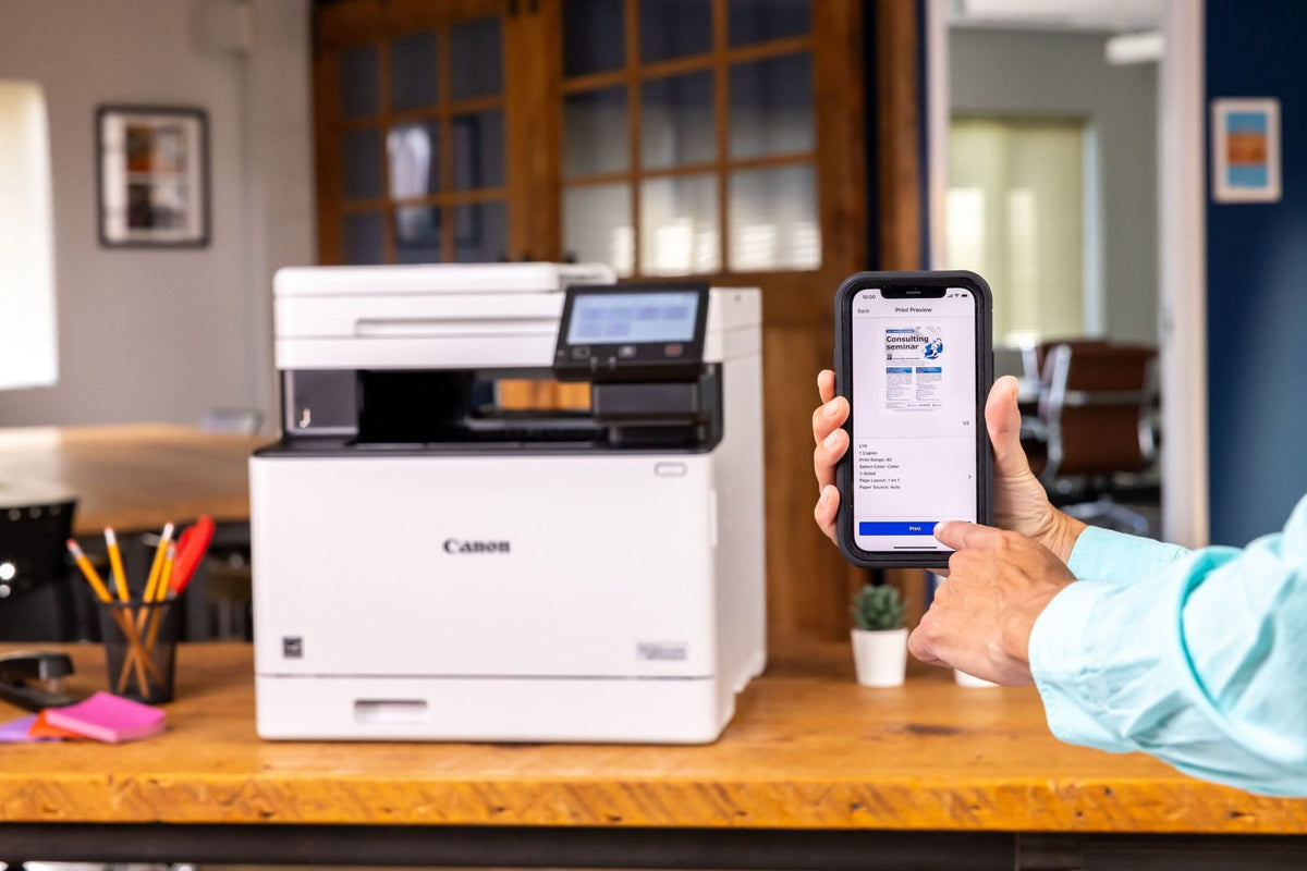 Canon – imageCLASS MF753Cdw  II Wireless  Duplex Color All-In-One Laser Printer with Fax and 50-Sheet ADF – White