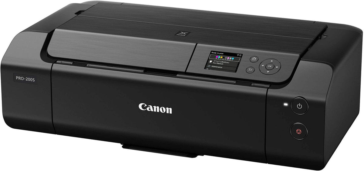 Canon – PIXMA PRO-200S Professional Wireless Inkjet Photo Printer – Black