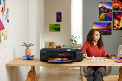 Canon – PIXMA PRO-200S Professional Wireless Inkjet Photo Printer – Black