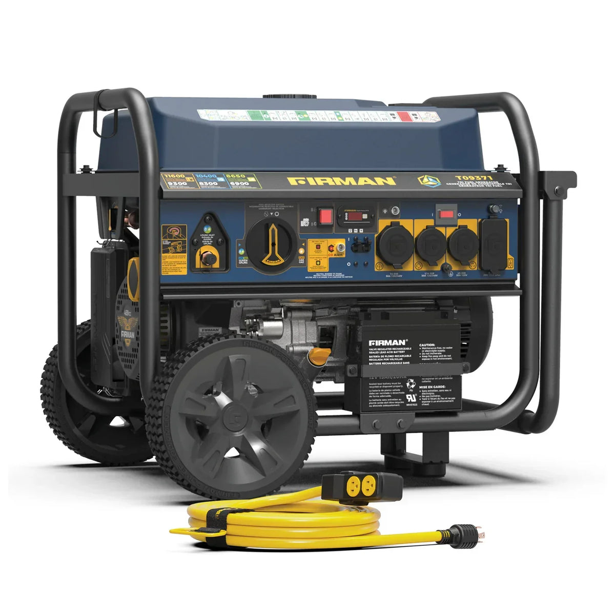 Firman 11600W Tri Fuel Portable Generators.