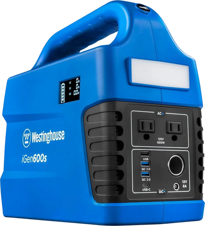 Westinghouse iGen600s Portable Power Station 600W 592Wh News.