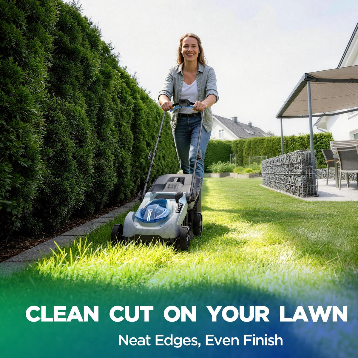 KraftSense U40X 40V Brushless Cordless Lawn Mower 18
