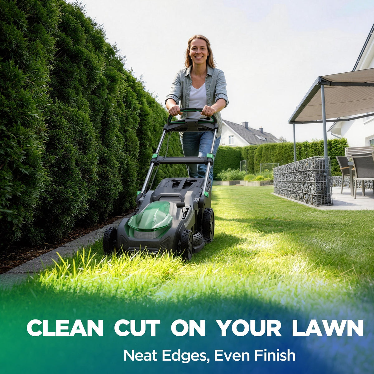 Kraftsense U20X  Slim 40V Brushless Cordless Lawn Mower 21