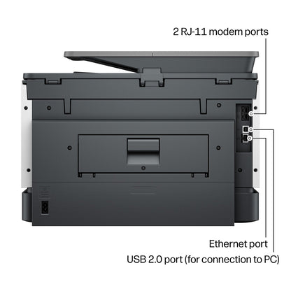 HP – OfficeJet Pro 9135 Wireless All-in-One Inkjet Printer, Scanner, Copier, AI-Enabled with 3 Months of Instant Ink – White
