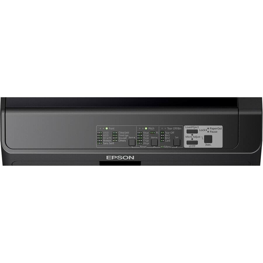 Epson – LQ-590II N 24-pin Dot Matrix Printer – Energy Star – 584 cps Mono – 8.50″ Width x 11″ Length – USB – Monochrome
