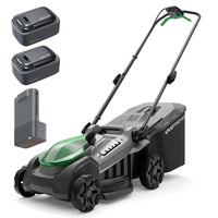 Kraftsense U20X Slim 40V Brushless Cordless Lawn Mower 16" with 2 x 5.0Ah Batteries