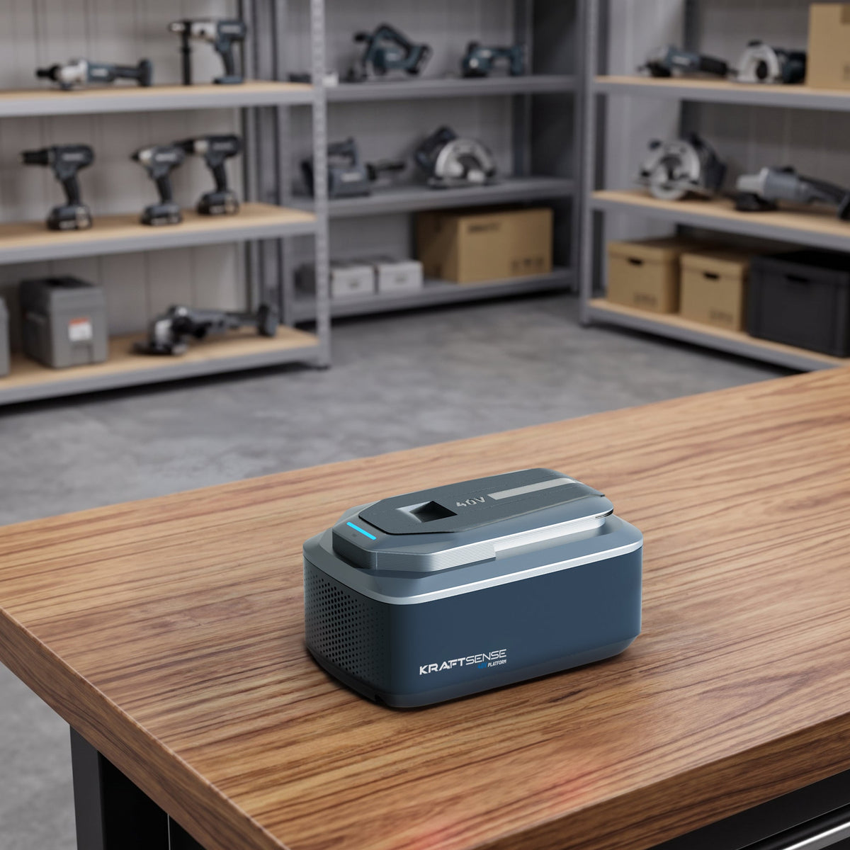 KraftSense U40X 40V 4.0Ah Battery Pack with 2-in-1 Tool Battery & Power Bank