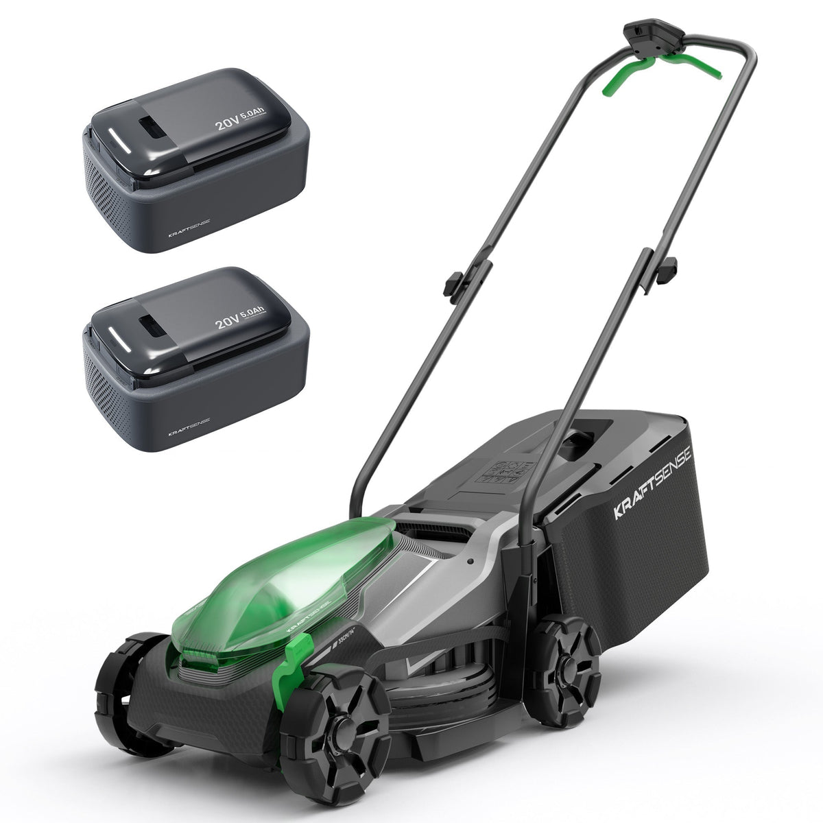 Kraftsense U20X Slim 40V Brushless Cordless Lawn Mower 14