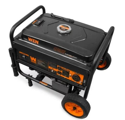 Wen 4750-Watt Portable Generator with Electric Start and Wheel Kit
