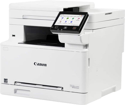 Canon – imageCLASS MF663Cdw Wireless Duplex Color Laser All-In-One Printer with 50-Sheet ADF – White