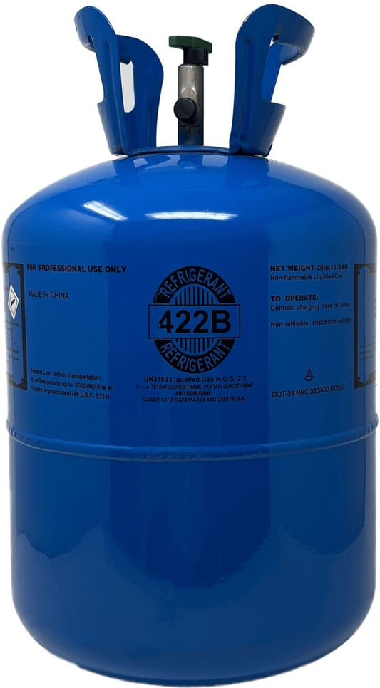 25 lbs R-422b (nu-22) Refrigerant