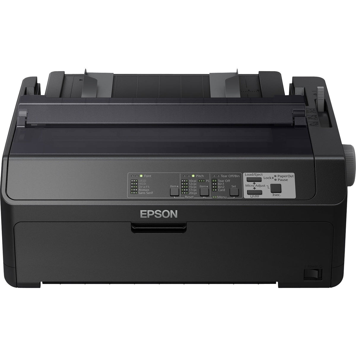 Epson – FX-890II 9-pin Dot Matrix Printer – Energy Star – 680 cps Mono – 8.50″ , 6.50″ , 9.50″ Width x 11″ – Monochrome
