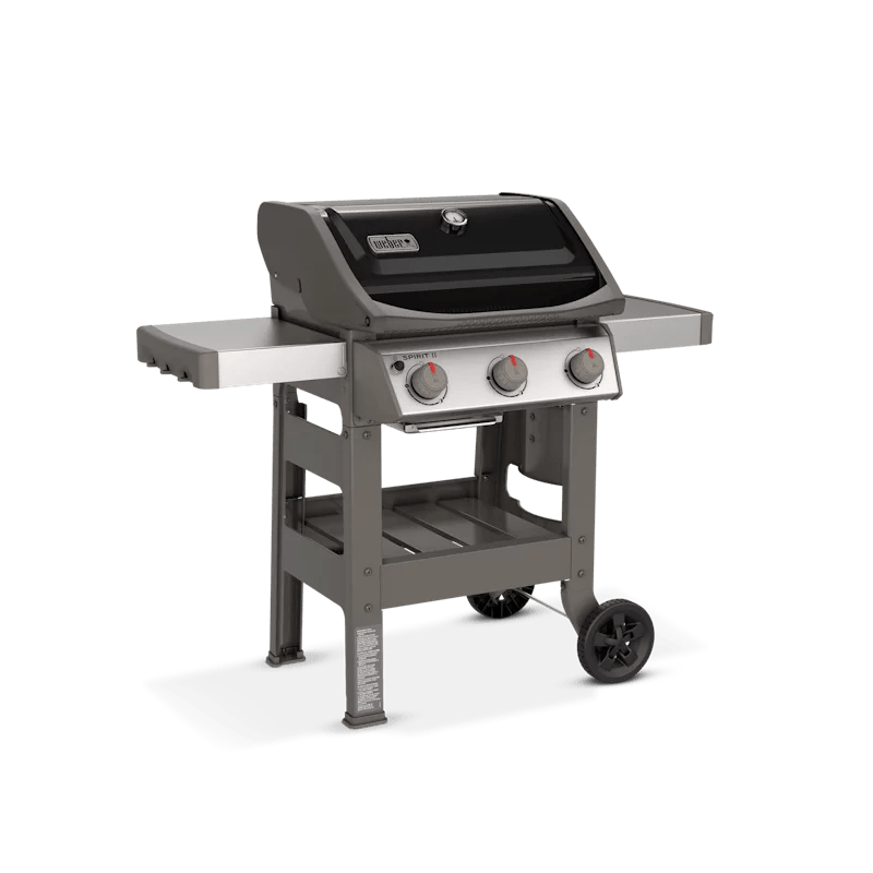 Weber Spirit II E-310 Propane Gas Grill, Black