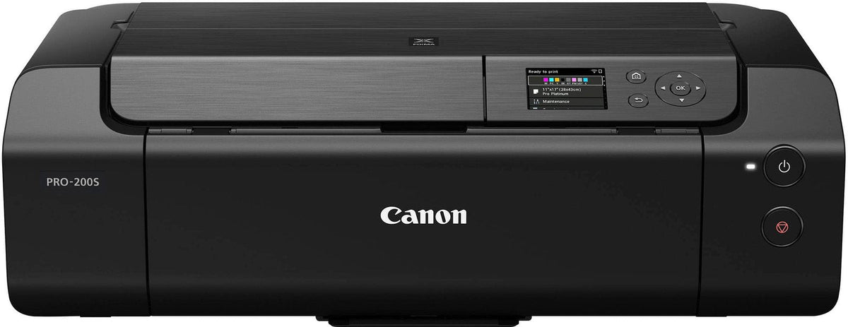 Canon – PIXMA PRO-200S Professional Wireless Inkjet Photo Printer – Black