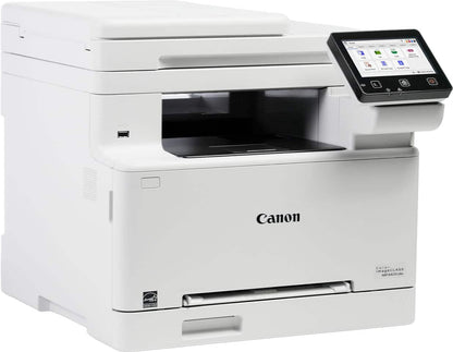 Canon – imageCLASS MF665Cdw Wireless Duplex Color All-In-One Laser Printer with Fax and 50-Sheet ADF – White
