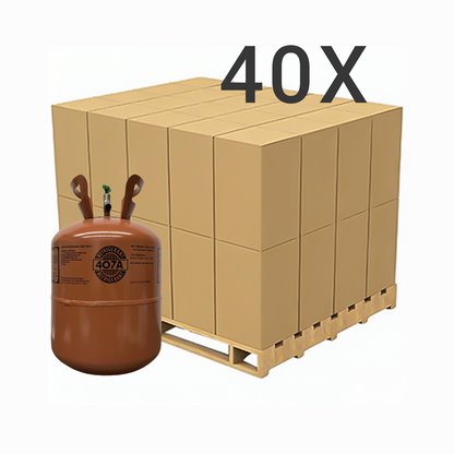 25 lbs R-407A (R-407A) Refrigerant Gas