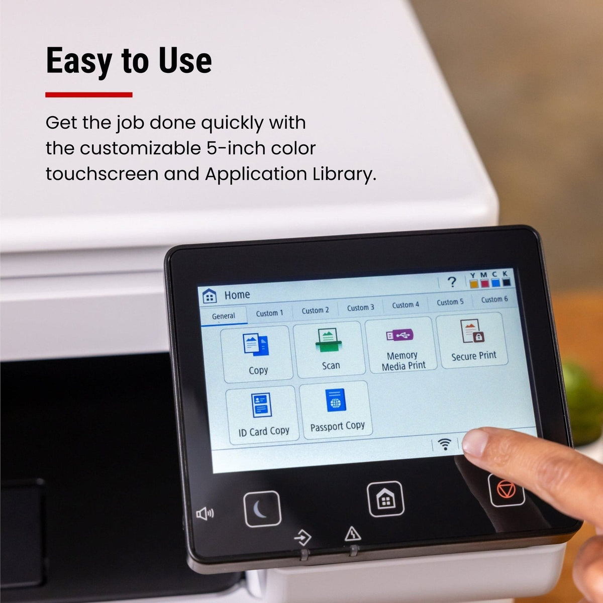 Canon – imageCLASS MF662Cdw  Wireless Duplex All-In-One Color Laser Printer – White