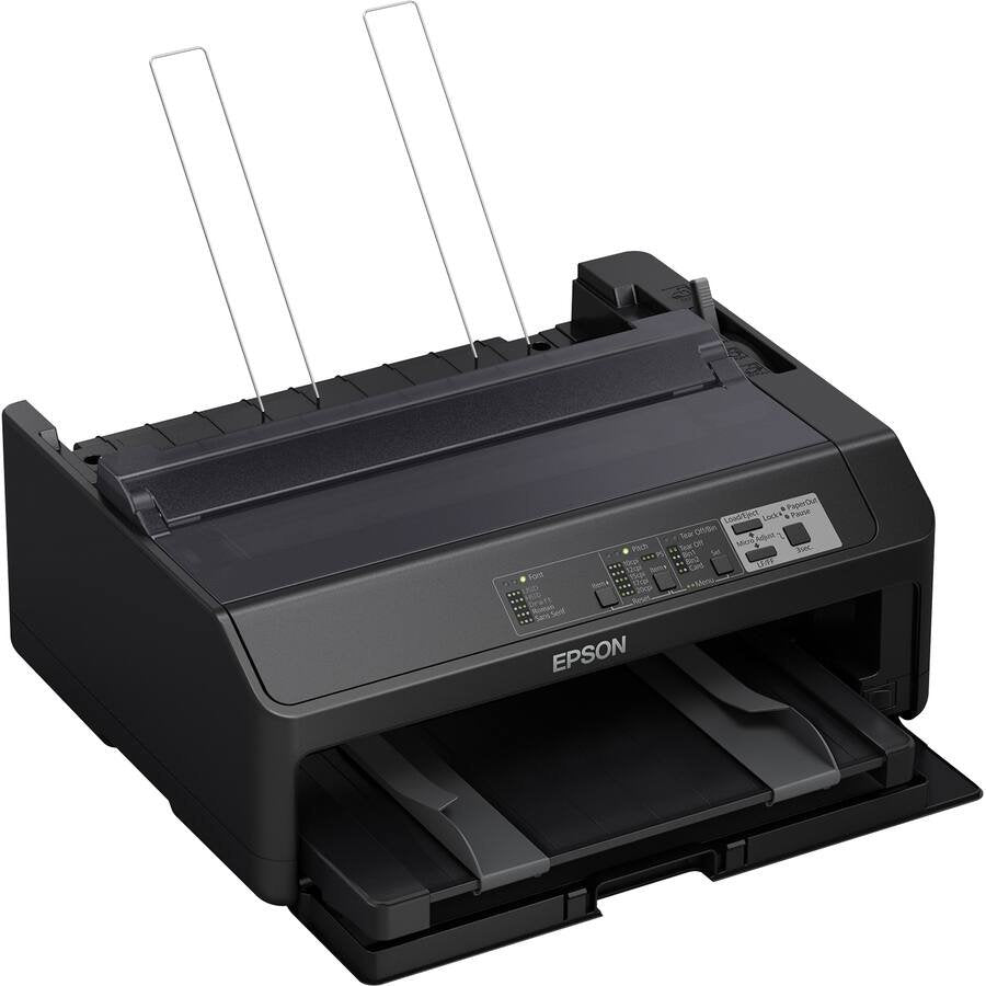 Epson – FX-890II 9-pin Dot Matrix Printer – Energy Star – 680 cps Mono – 8.50″ , 6.50″ , 9.50″ Width x 11″ – Monochrome