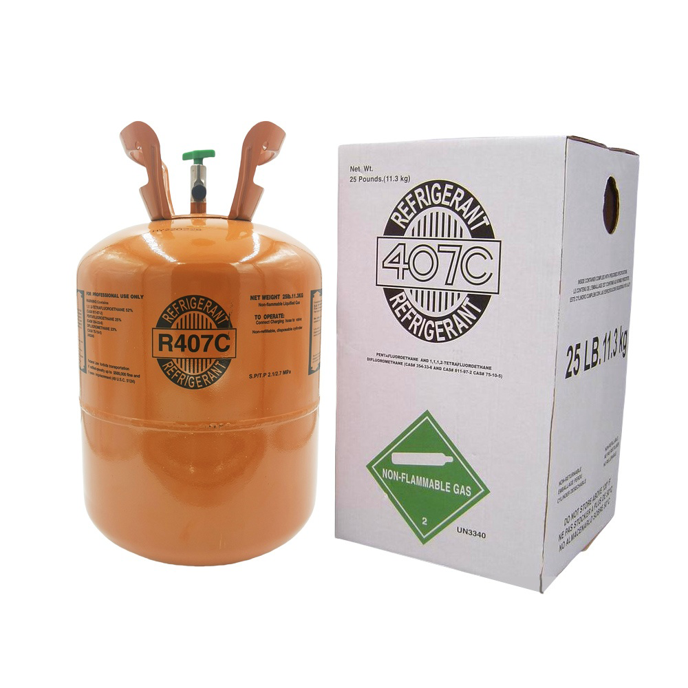 25 lbs R-407C (R-407C) Refrigerant Gas