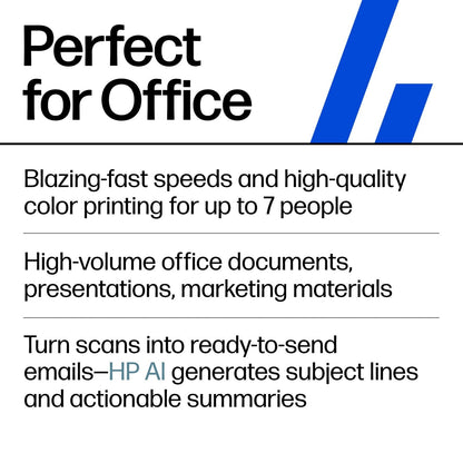 HP – LaserJet Pro MFP 3301sdw Wireless AI-Enabled Color All-in-One Laser Printer – White