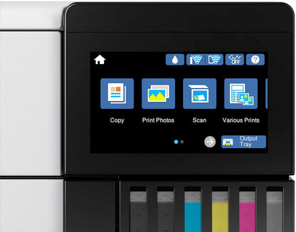 Epson – EcoTank Photo ET-8550 All-in-One Wide-format Supertank Printer – White