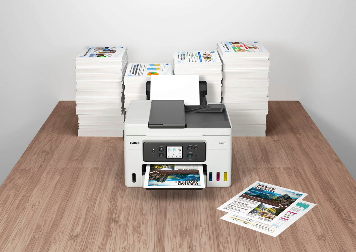 Canon – MAXIFY Megatank GX4020 Wireless All-In-One Supertank Inkjet Printer with Fax – White
