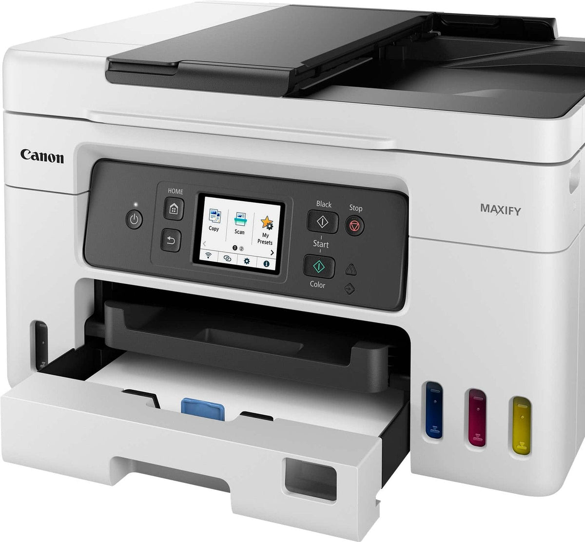 Canon – MAXIFY Megatank GX4020 Wireless All-In-One Supertank Inkjet Printer with Fax – White