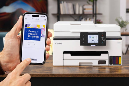 Canon – MAXIFY GX2020 Megatank Wireless All-In-One Supertank Inkjet Printer – White