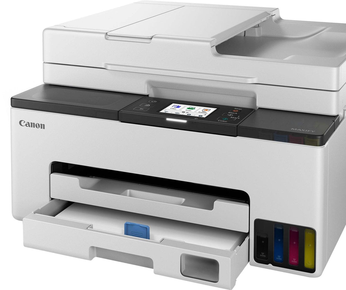 Canon – MAXIFY GX2020 Megatank Wireless All-In-One Supertank Inkjet Printer – White