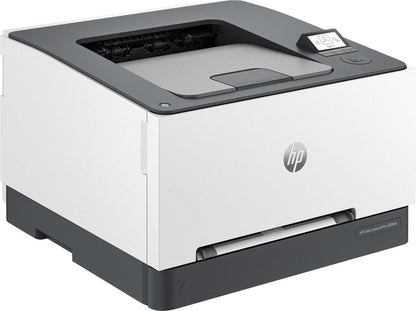 HP – LaserJet Pro 3201dw Wireless Color Laser Printer – White & Slate
