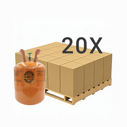 25 lbs R-407C (R-407C) Refrigerant Gas