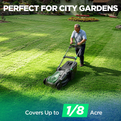 Kraftsense U20X  Slim 40V Brushless Cordless Lawn Mower 21" with 2×8.0Ah Batteries