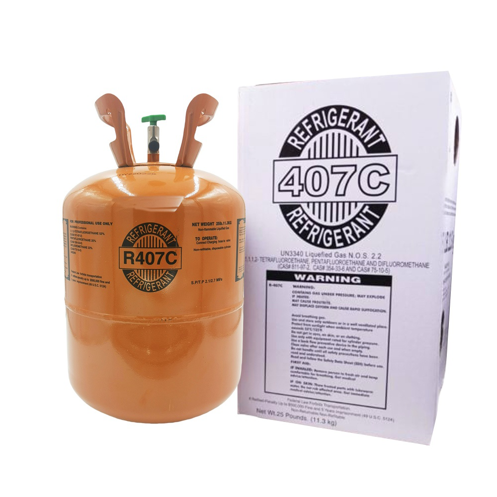 25 lbs R-407C (R-407C) Refrigerant Gas