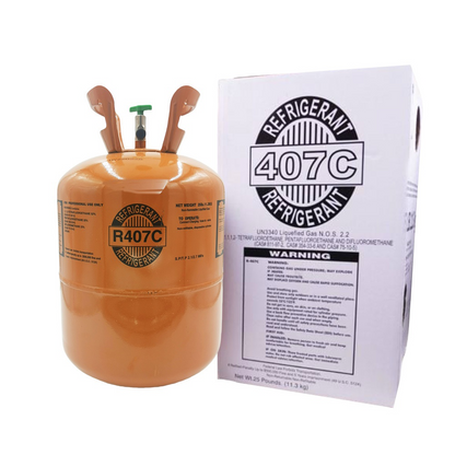 25 lbs R-407C (R-407C) Refrigerant Gas