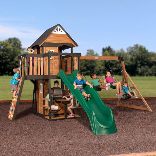Backyard Discovery Canyon Creek Residential Wood Playset