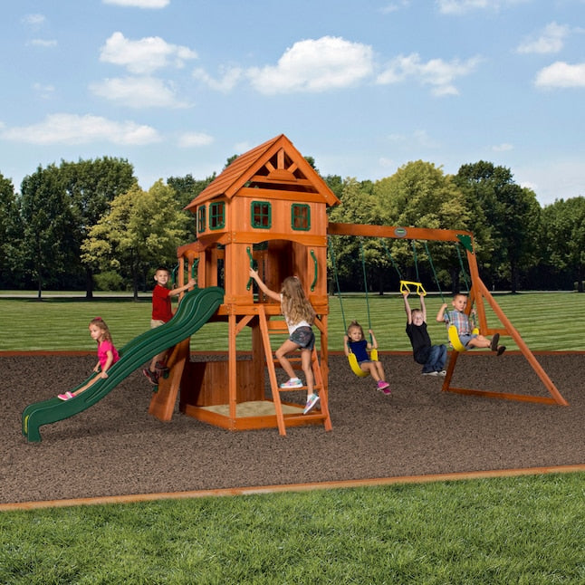 Backyard Discovery Atlantis Residential Wood Playset