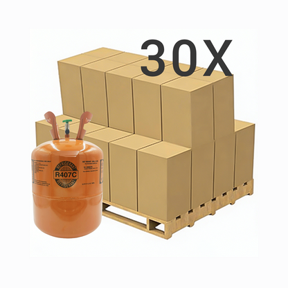 25 lbs R-407C (R-407C) Refrigerant Gas