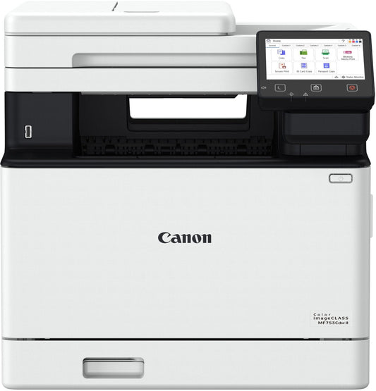 Canon – imageCLASS MF753Cdw  II Wireless  Duplex Color All-In-One Laser Printer with Fax and 50-Sheet ADF – White