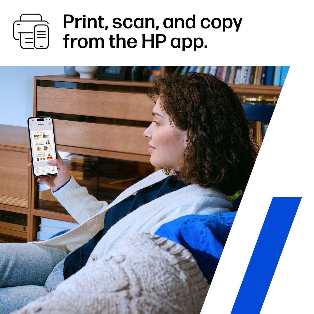 HP – LaserJet Pro MFP 3301sdw Wireless AI-Enabled Color All-in-One Laser Printer – White
