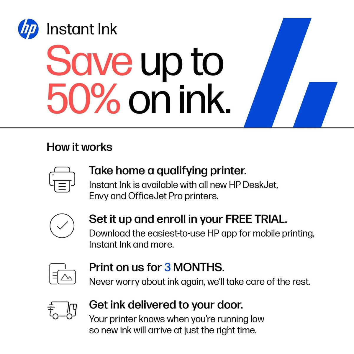 HP – OfficeJet Pro 9730 Wireless Wide Format All-in-One Inkjet Printer, Scanner, Copier, AI-Enabled with 3 Mos of Instant Ink – White