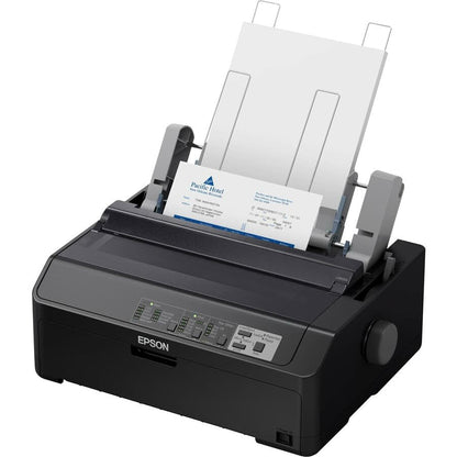 Epson – LQ-590II 24-pin Dot Matrix Printer – Monochrome – Energy Star – 584 cps Mono – 8.50″ Width x 11″ Length – USB – Unknown