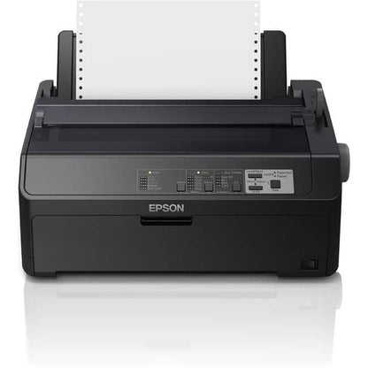 Epson – FX-890II 9-pin Dot Matrix Printer – Energy Star – 680 cps Mono – 8.50″ , 6.50″ , 9.50″ Width x 11″ – Monochrome