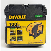 DEWALT Green Beam 3 Spot Laser Level, ±1/8 in. Accuracy at 30 ft., Self-Leveling with Magnetic Bracket – DW083CG